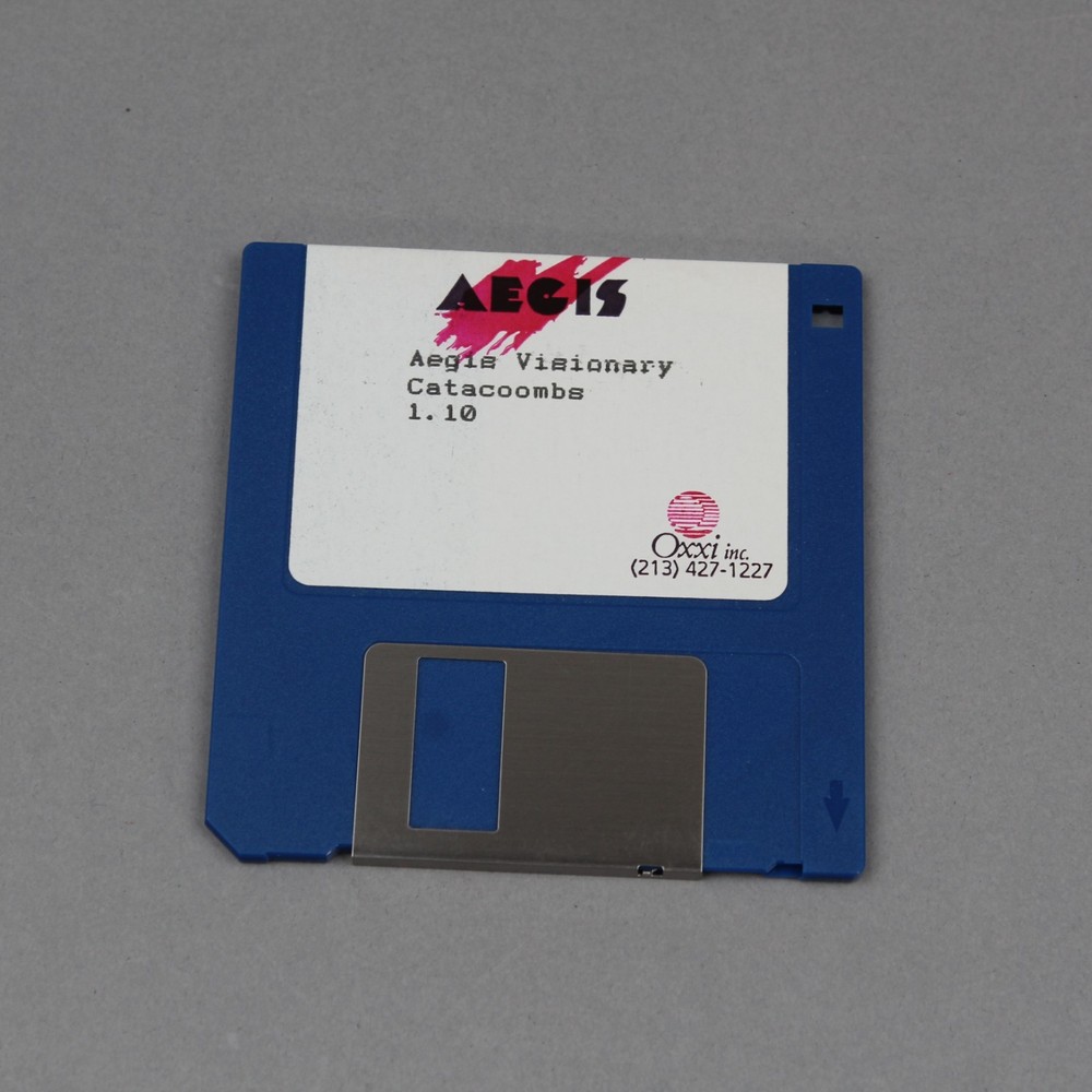 Aegis Visionary D&D Style Game Development Software for Commodore Amiga 3.5"