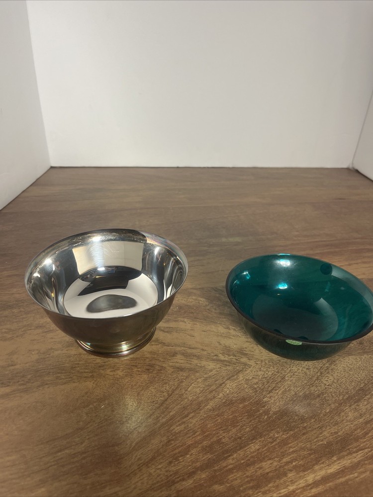 Vintage GORHAM YC795 Silverplate Small Footed Bowl 4.5” Width x 2 1/2" Height