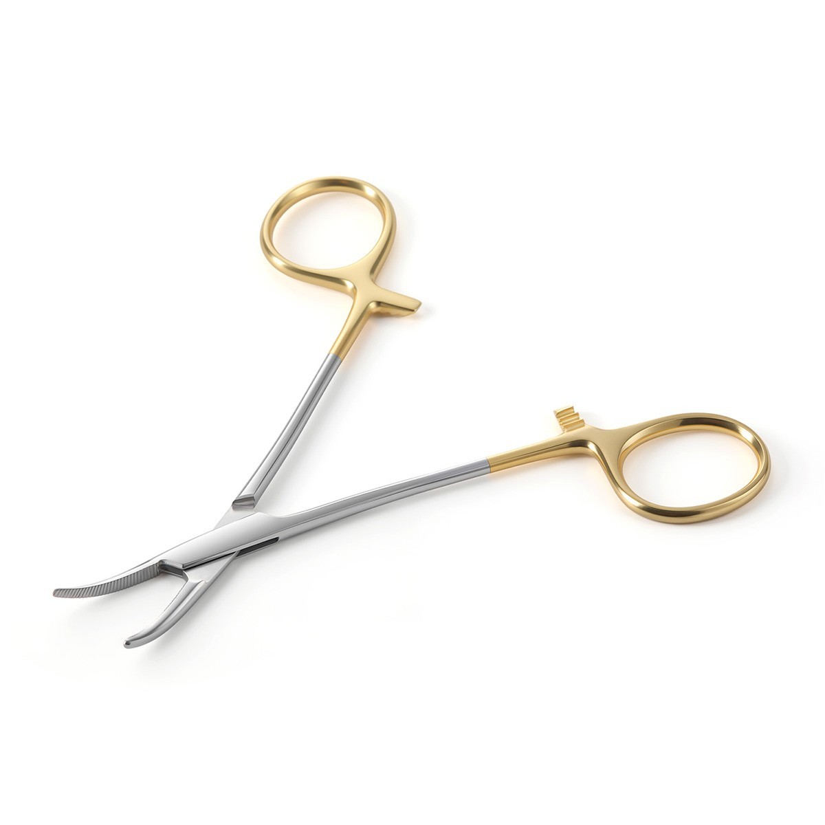 USA Dental Hemostat Locking Forceps Surgical Instrument Curved & Straight Head