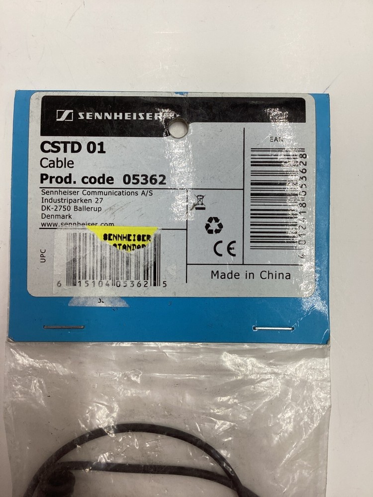 Sennheiser 05362 CSTD 01 Cable Black
