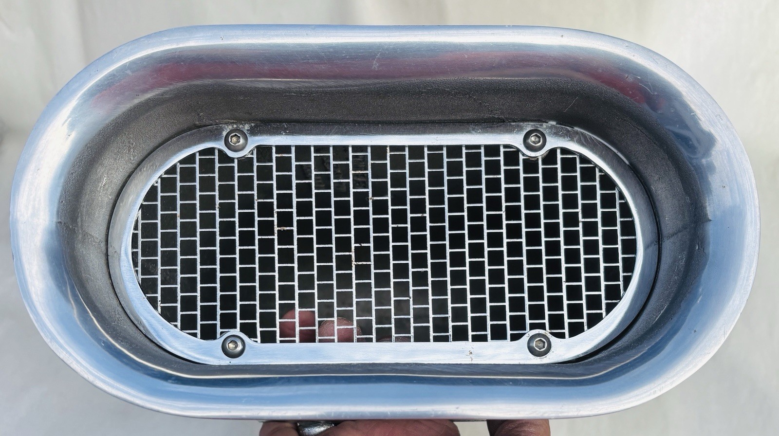 Vintage Mr. Gasket Street Scoop Single 4-BBL Carburetor Blower, Gasser, Hot Rod