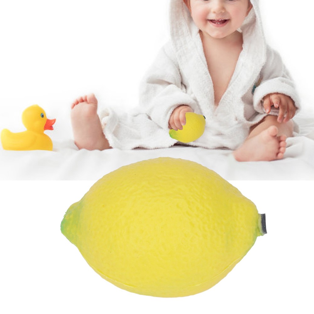 § (Lemon)Fruit Shaker Maraca Learning Resource Plastic Percussion Shapes