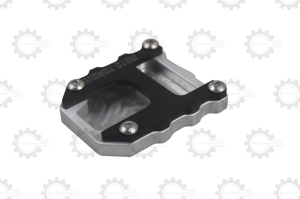 Side Stand Extender Black "& Silver Fit For Hero Xpulse 210"