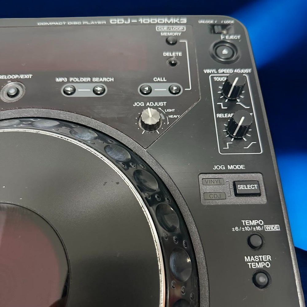 Pioneer DJ Digital CD Deck Turntable Player CDJ-1000 MK3 Tested/working