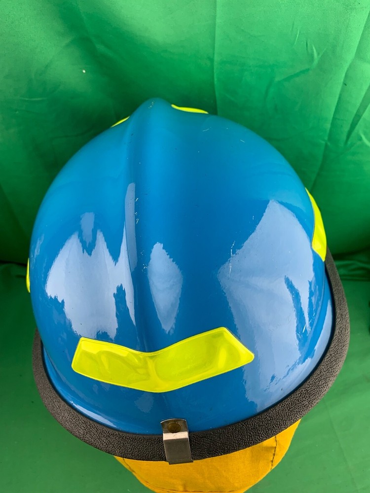 Cairns Firefighter HP3 Commando Helmet Blue