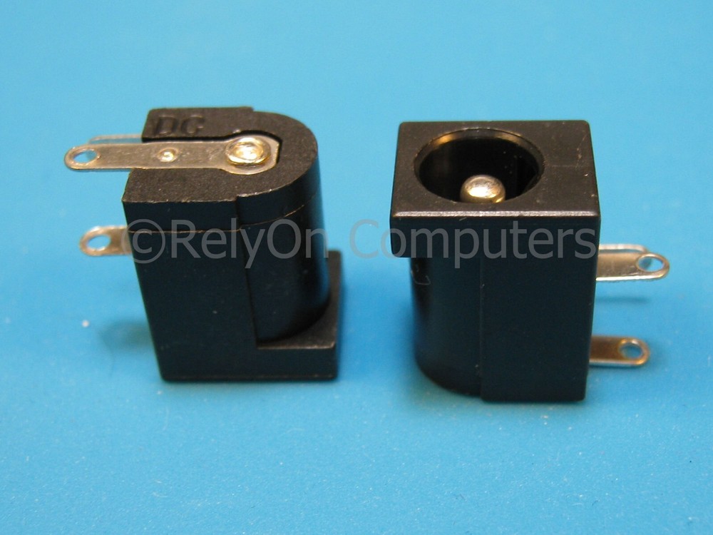 2x DC-005 5.5x2.1mm Power Jack Socket Connector PCB Mount Through Hole