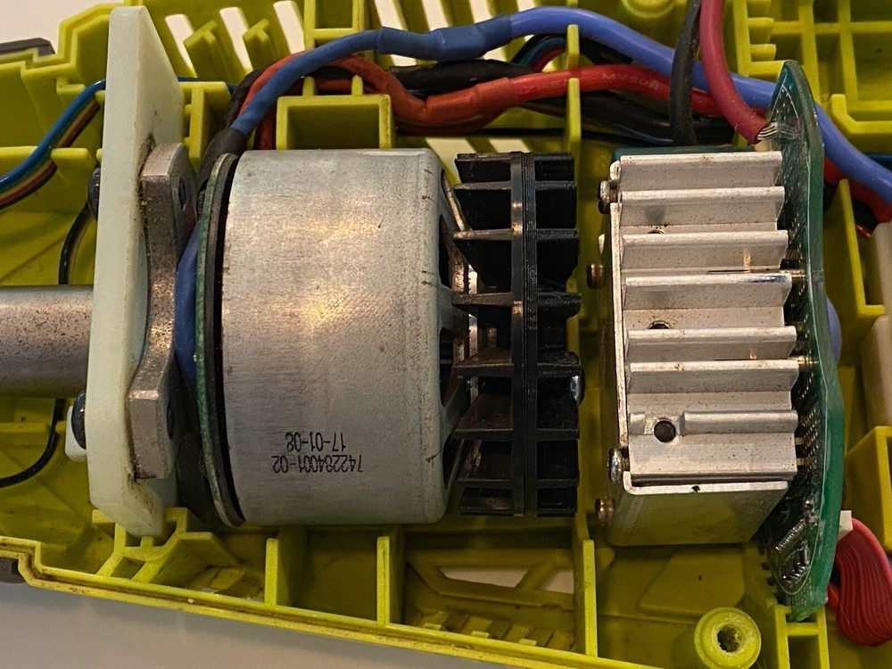 Ryobi P2009 18V String Trimmer Shutdown Fix- Add On Fan Kit