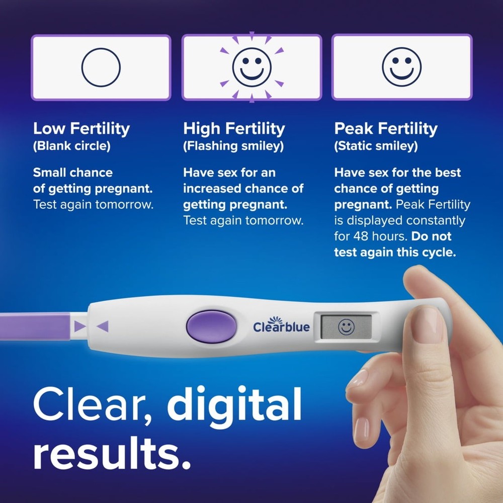 Clearblue Advanced Digital Ovulation Test Kit, 32Ct