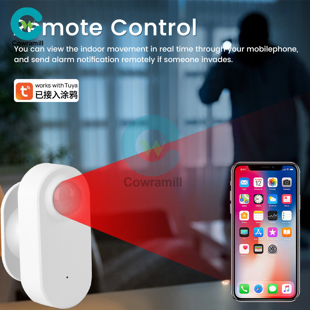 Tuya Zigbee Millimeter Radar Wave Human Presence Detect Sensor PIR Motion Sensor