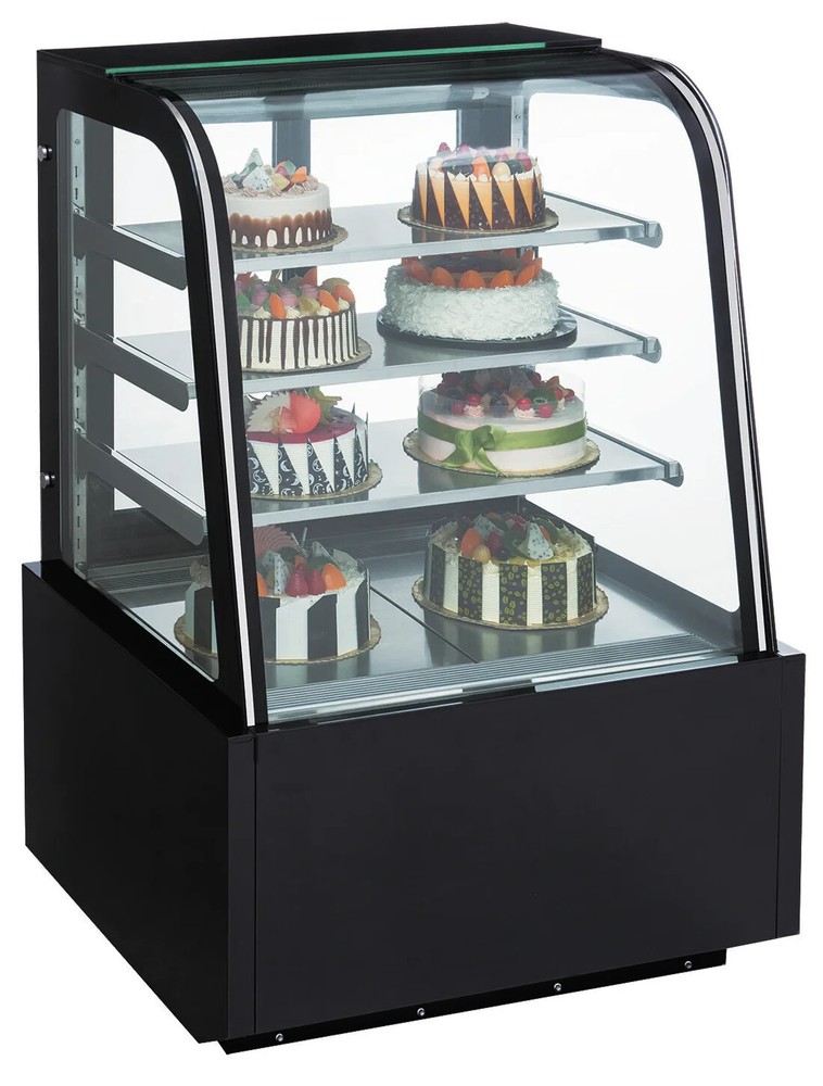 Chef AAA - 72" Curved Glass Bakery Case