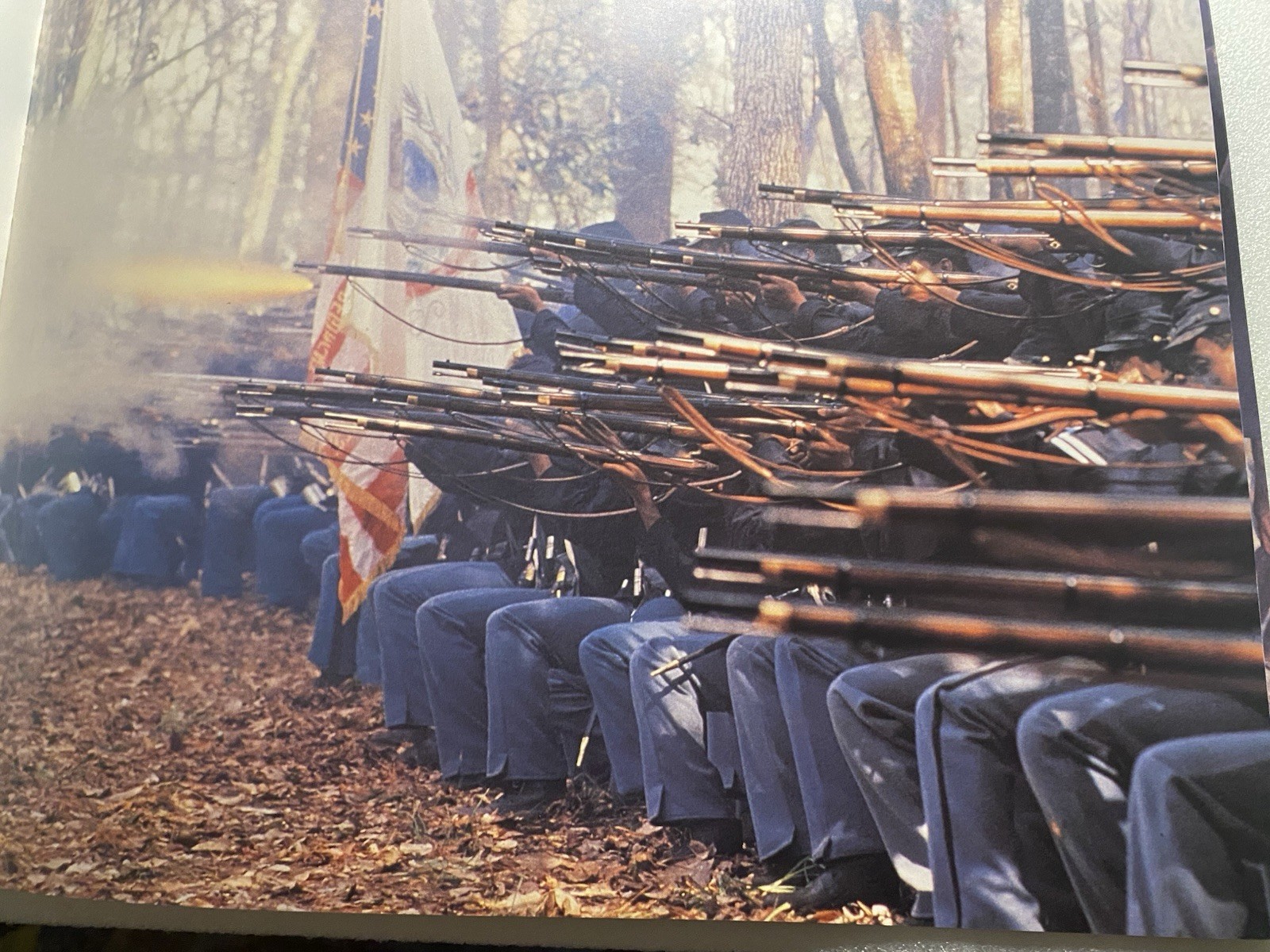 Rare GLORY Movie Promotional Book Photos w/ Denzel Washington Mathew Brodderick