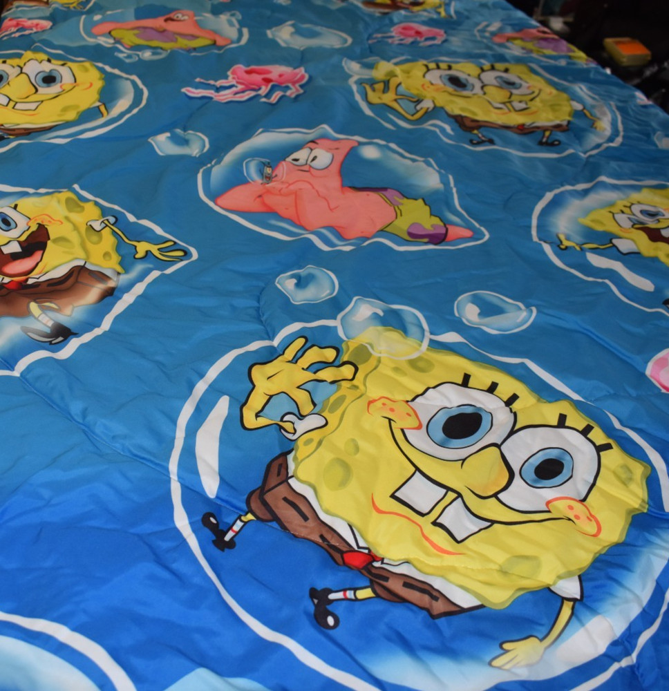 Vintage Nickelodeon SpongeBob SquarePants Reversible Comforter