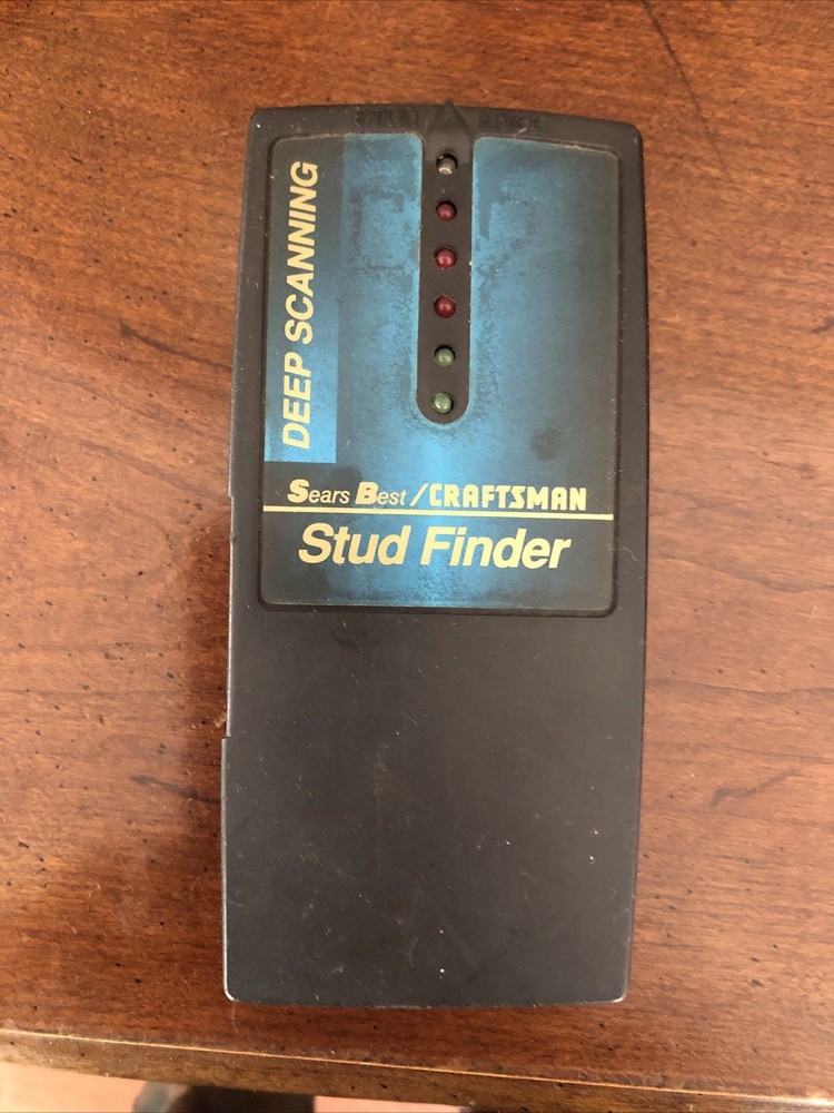 Craftsman Deep Scanning Stud Finder - Sears Best Craftsman Preowned