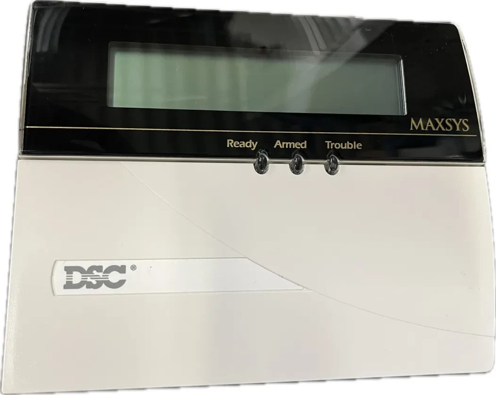 DSC LCD-4501RUS MAXSYS Programmable Message LCD Alarm Keypad New Open Box