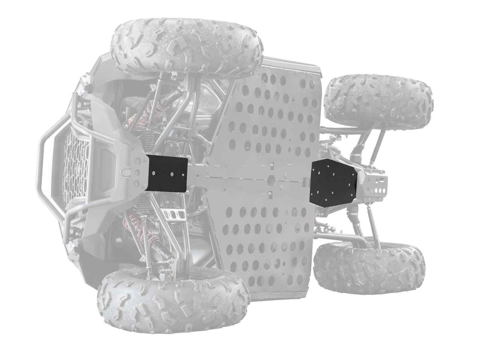 SuperATV Heavy Duty Aluminum Skid Plate for Polaris RZR 200 (2022+)