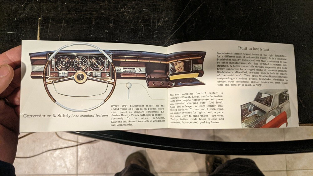1964 Studebaker Different by Design Sales Brochure