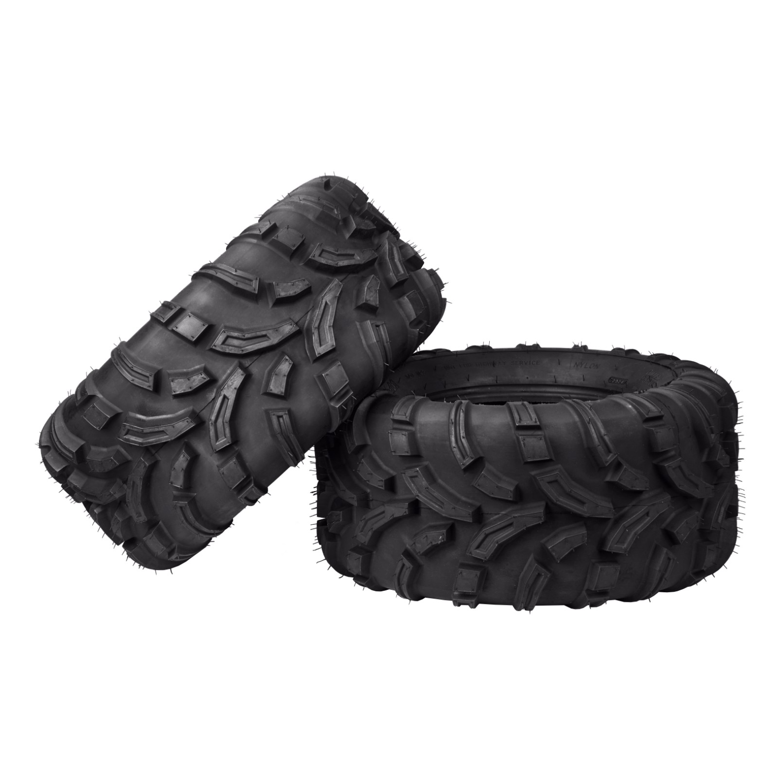 2pcs 24x10-11 ATV UTV Tires All Terrain AT 6 Ply Rated 24x10x11 Tubeless