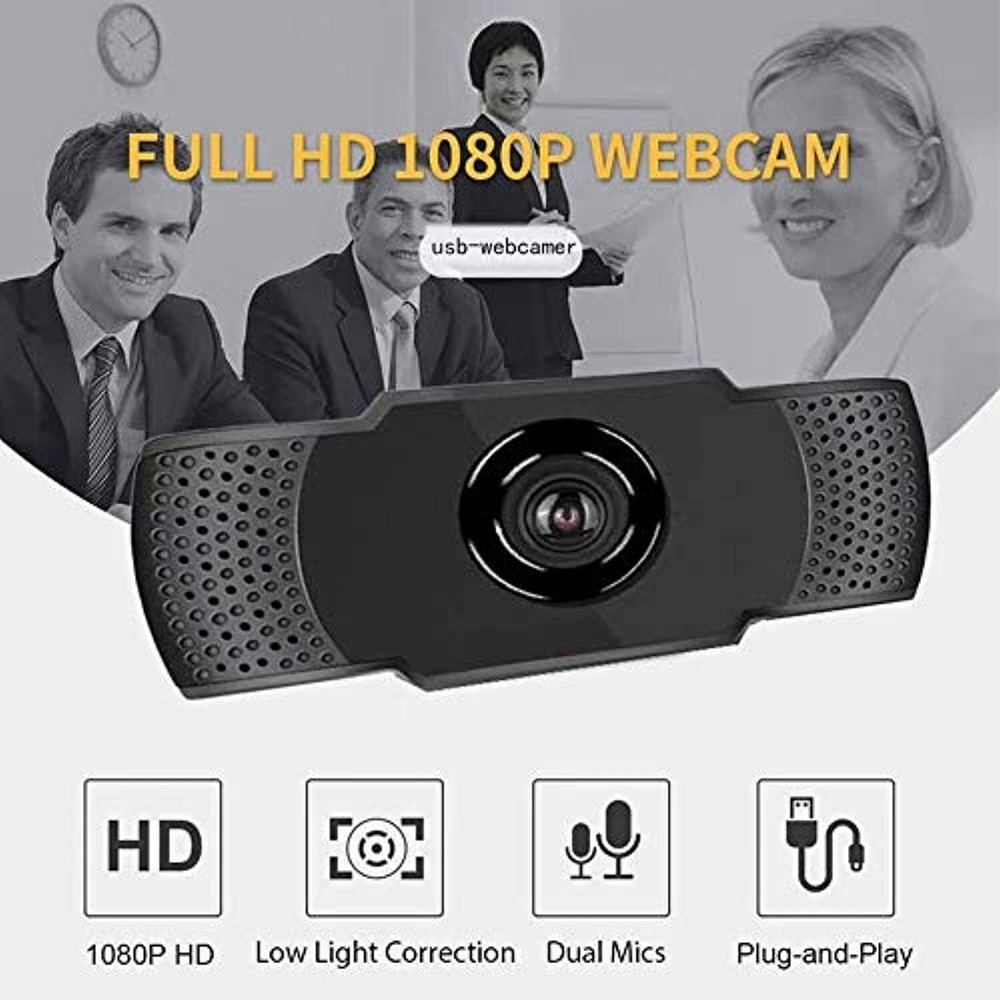 VANYUST HD Webcam 1080p Streaming Web Camera