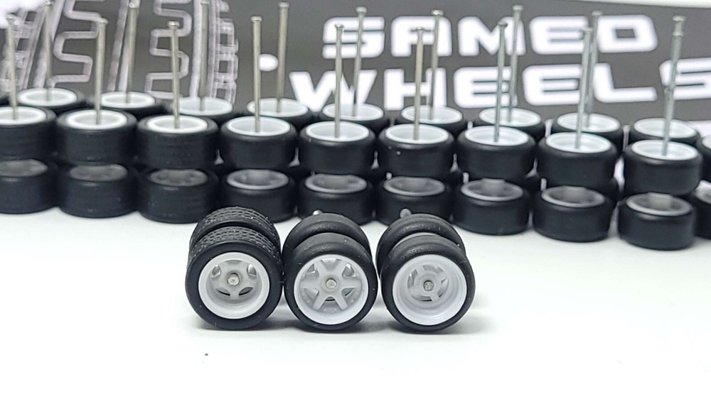 12 sets white balck tire 10mm #29