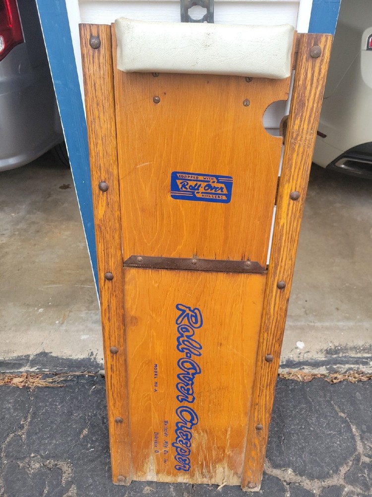 Rollover Creeper Model HD A Multiple Adjustment Backrest Delaware Ohio