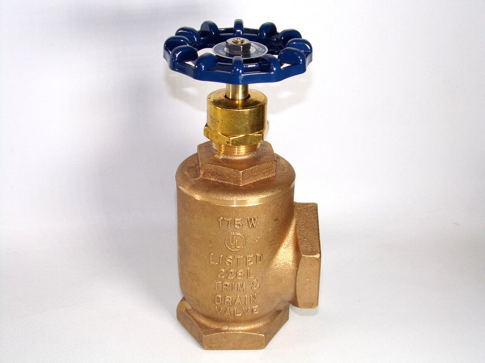 NIBCO T-301-W 2" Threaded Bronze Angle Valve, NL4BA0D