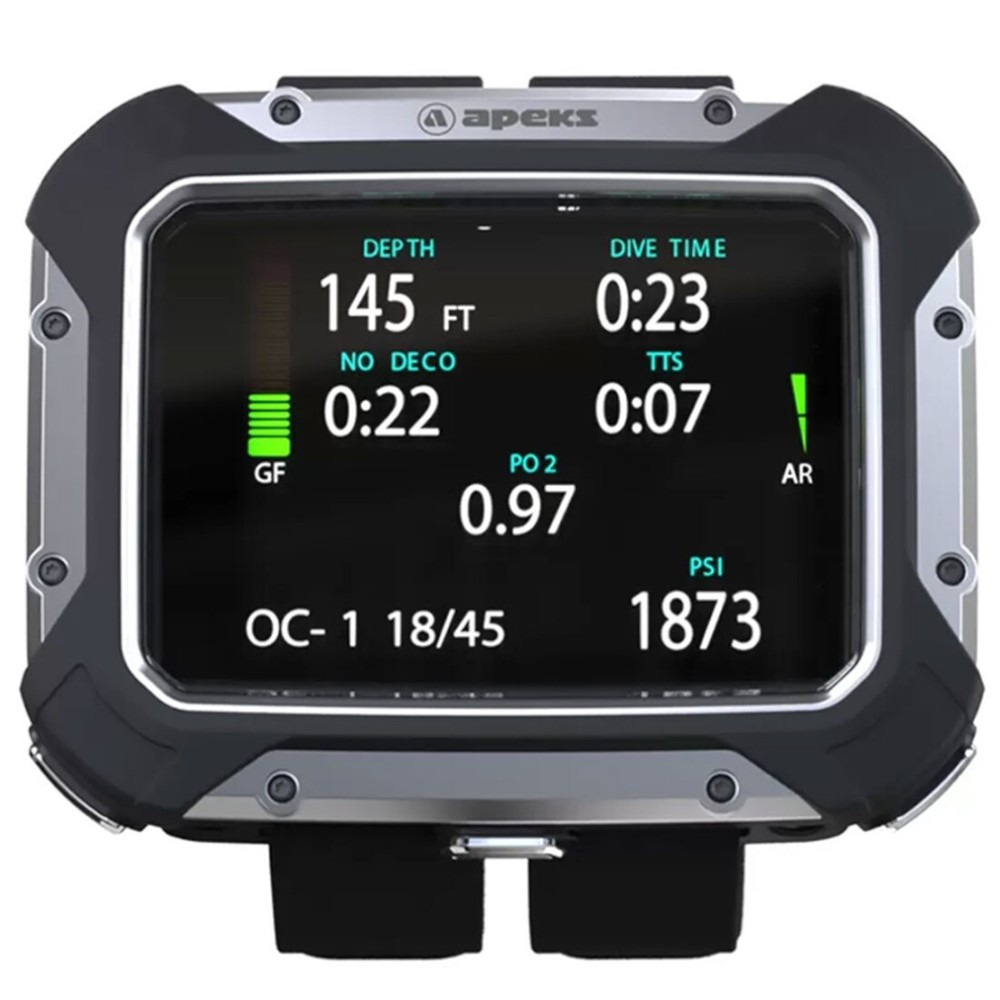 Apeks DSX Tech Dive Computer w/ O2 Analyzer Air Integrated Side Mount GPS Diving
