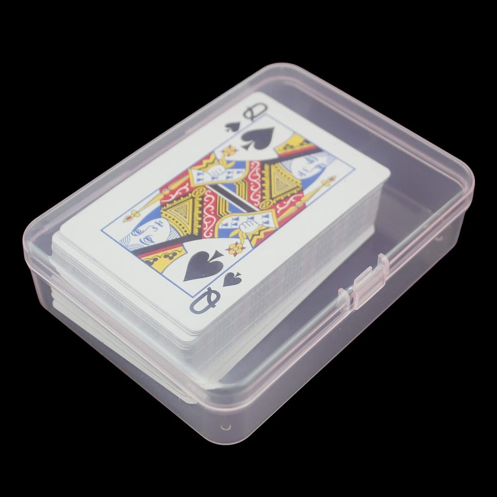 Goodma 8 Pieces Rectangular Plastic Boxes Empty 4.5 x 3.3 x 1.1 inch, Pink