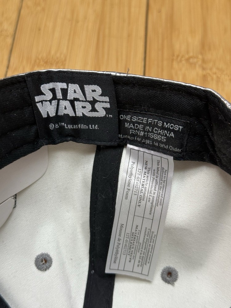 Star Wars Stormtrooper Silver Original SnapBack