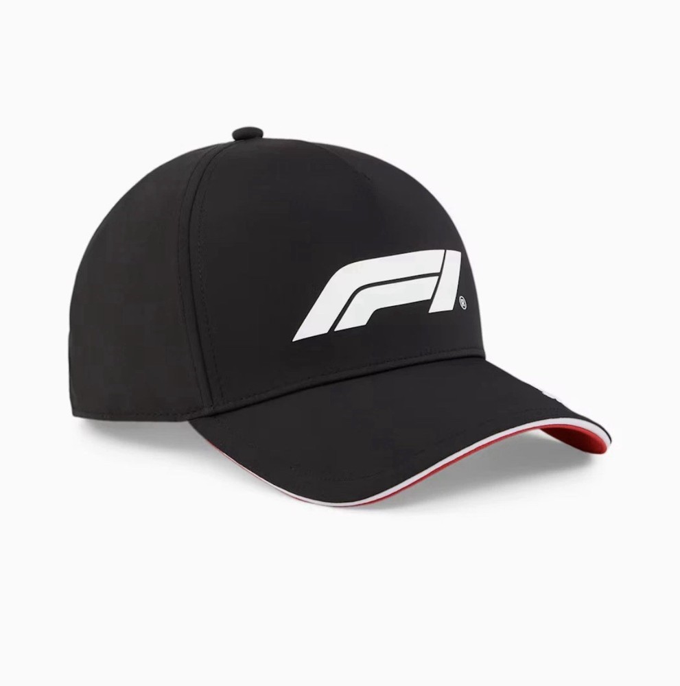 Puma Formula 1 Tech Collection Large Logo Hat Black