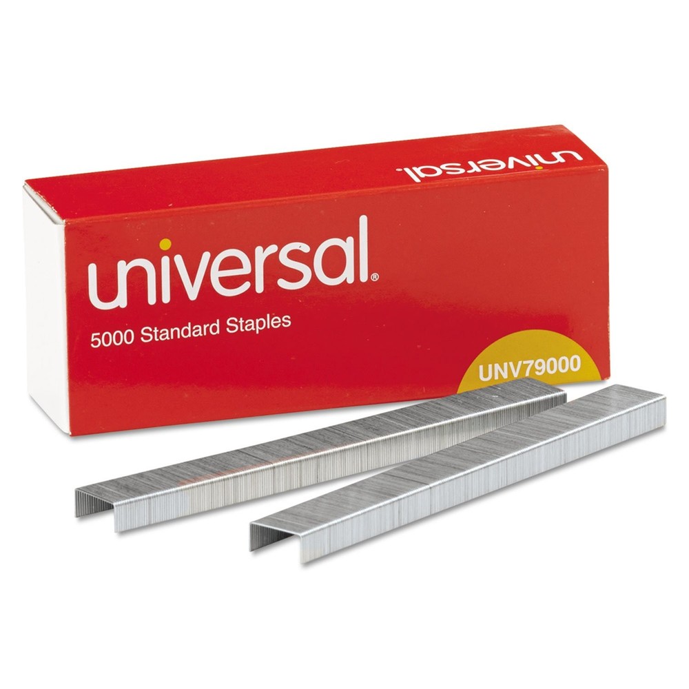 Universal 79000VP Standard Chisel Point 210 Strip , 5,000/Box, 5 Boxes per Pack