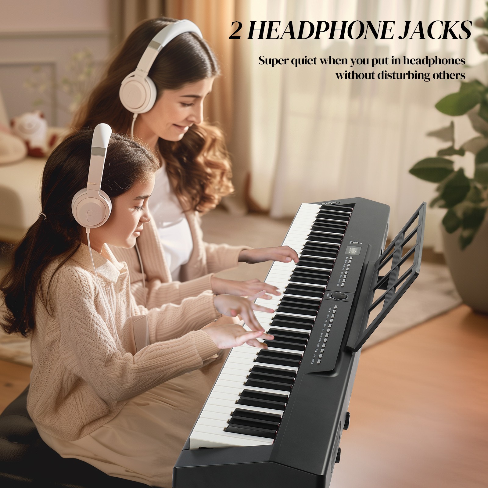 Ktaxon 88-Key Full Size Semi-Weighted Digital Piano Electronic Keyboard,Bag