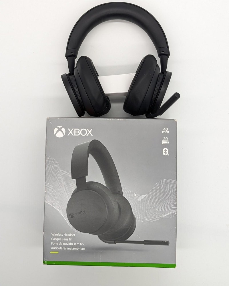 Microsoft Xbox Wireless Headset 2065 - Black READ - Broken R Ear Connect