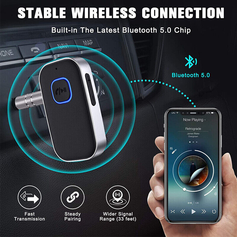 Bluetooth Audio Receivers For PS4 Car Auxiliary Television Set iPod PC Headphone