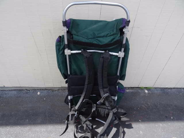 Jansport Vintage Aluminum External Frame Hiking Backpack