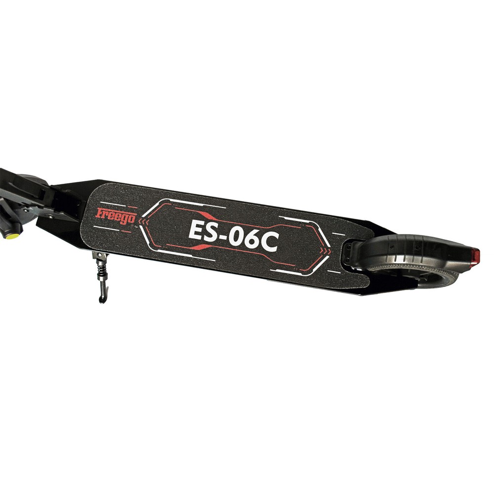 BLACK E-SCOOTER ULTRALIGHT FOLDABLE 250W MOTOR