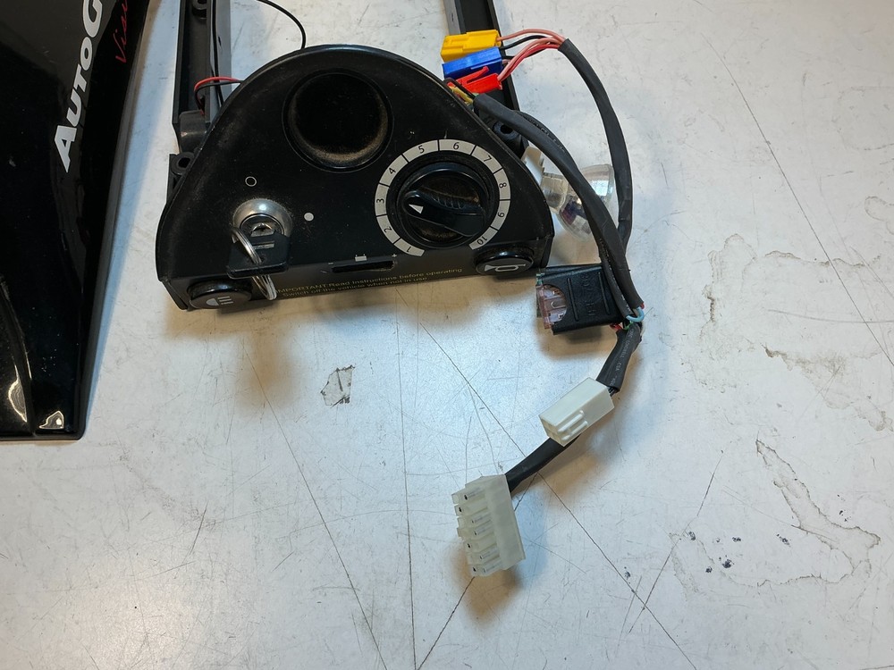 Auto Go Vision Folding Mobility Console, Speed Pot, key, Meter, Wire C20