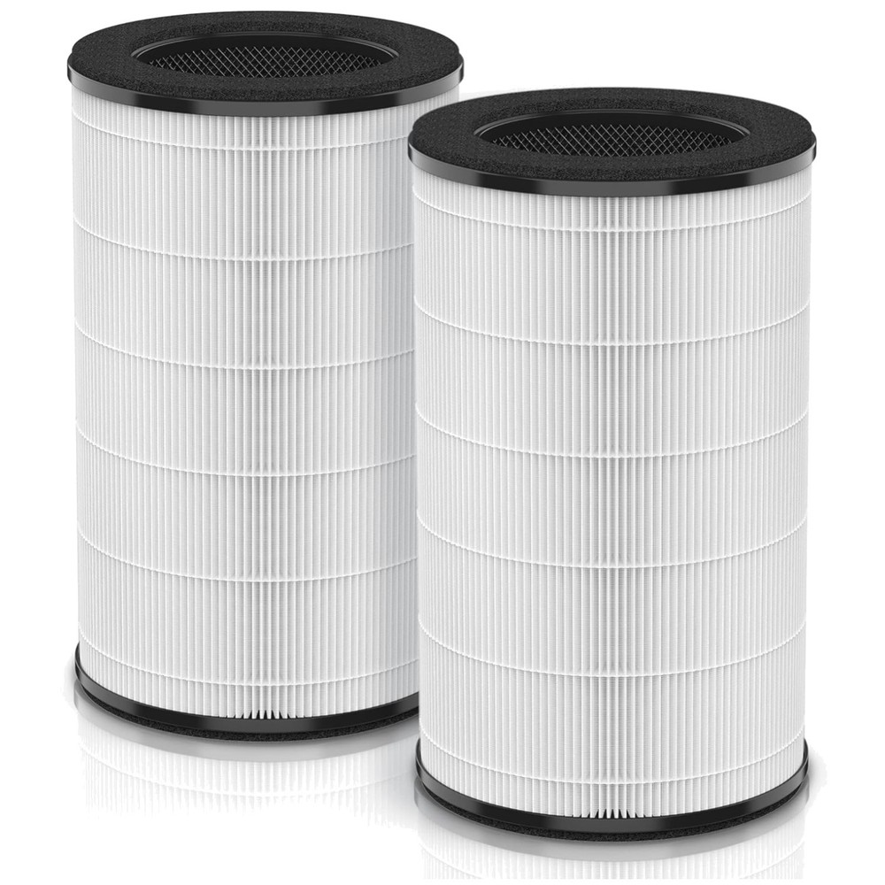Upgraded 2-Pack AP-T30WT Replacement Filters - True HEPA