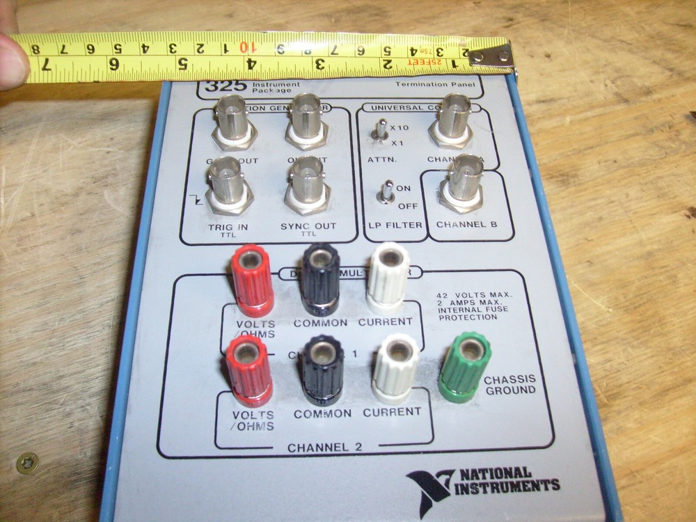 National Instruments 325 Termination panel model BIP POD - untested