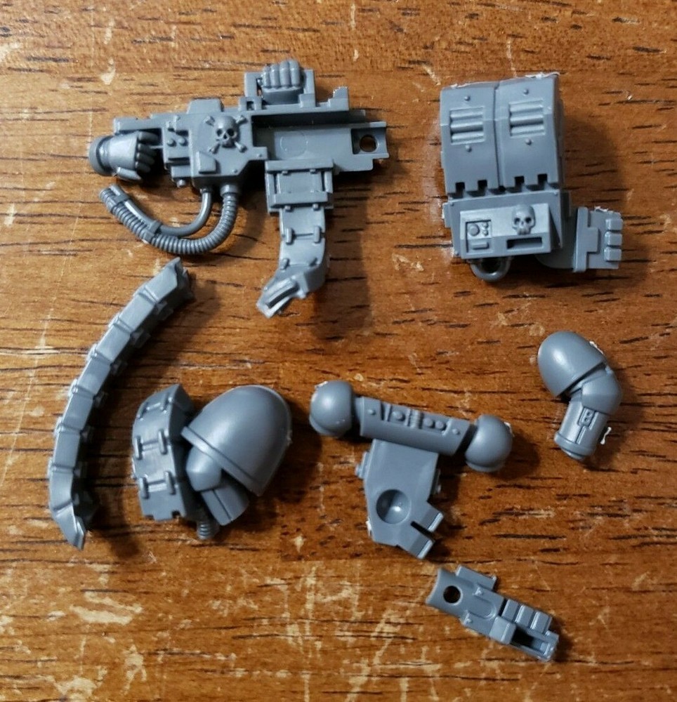 Warhammer 40k Space Marine Bits NDS Devastator Skull Engraved Heavy Bolter #82