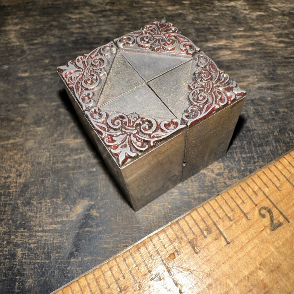 Print Blocks “ 4 Beautiful Borders “ Nice Image & Lines!