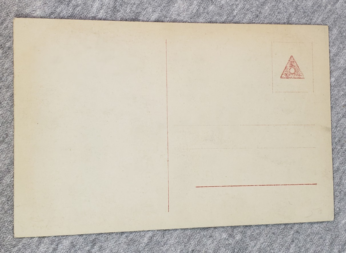 German Emperor Wilhelm II in Exile Doorn, Netherlands Postcard C. 1920 Unposted