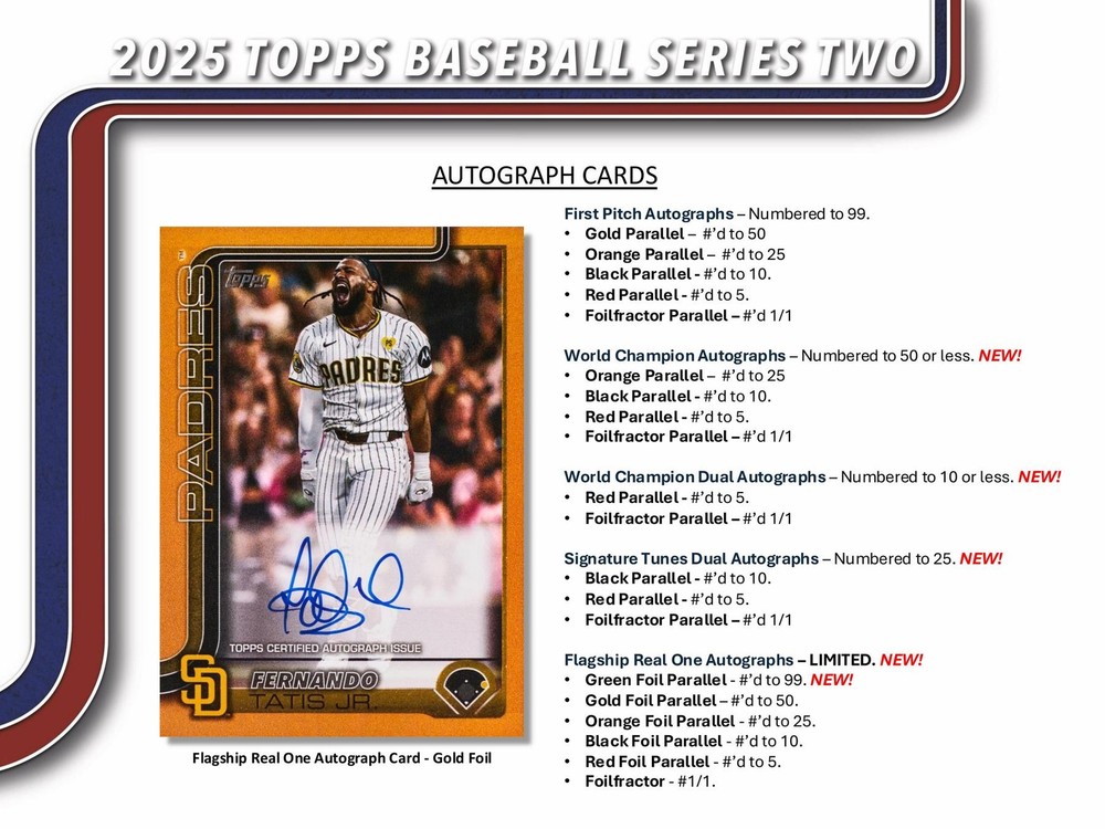 2025 TOPPS SERIES 2 BASEBALL HOBBY BOX