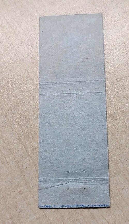 Mount McKinley Class Force Command Ship USS Mount Olympus AGC-8 Matchbook Cover