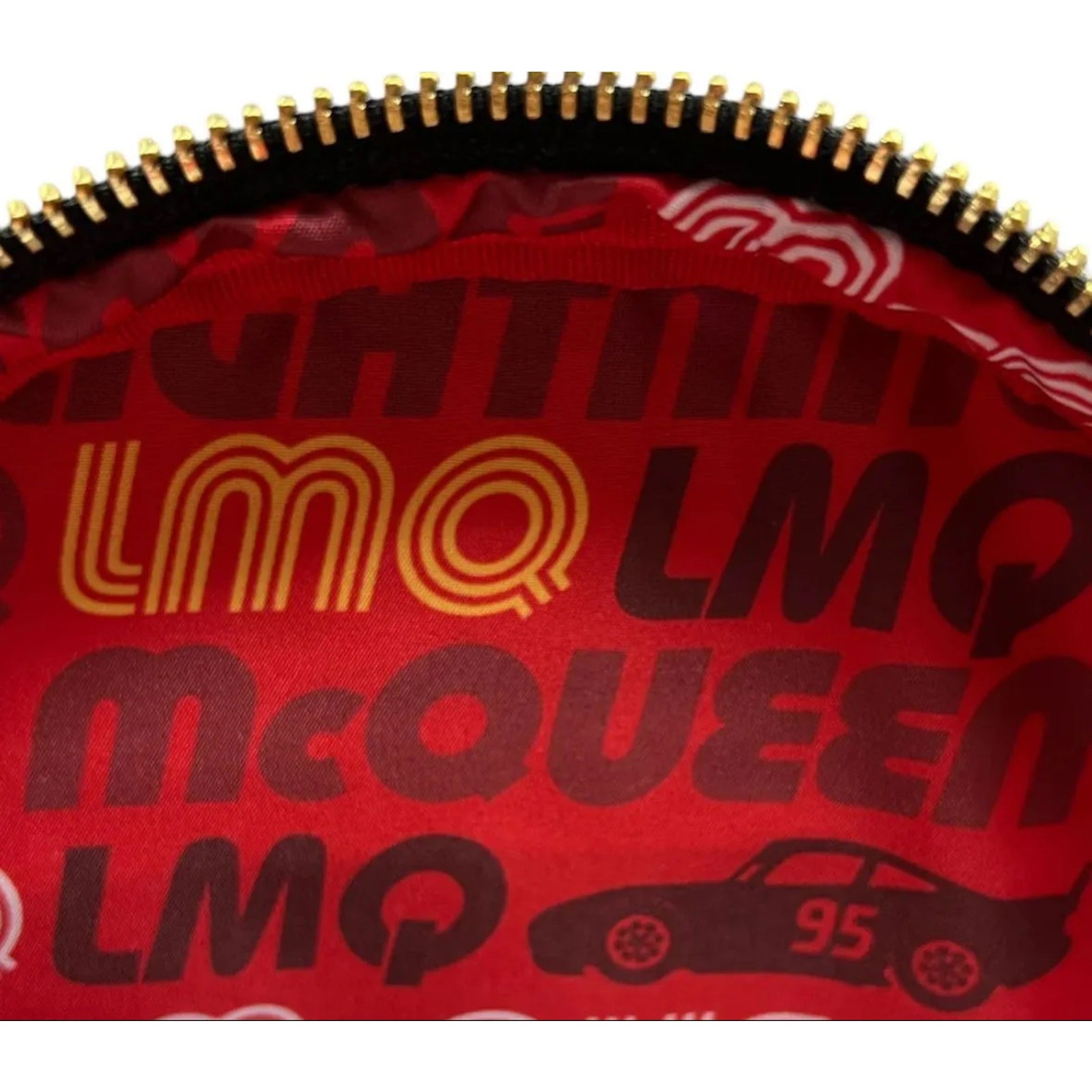 PIXAR CARS METALLIC LIGHTNING MCQUEEN COSPLAY MINI BACKPACK NWT