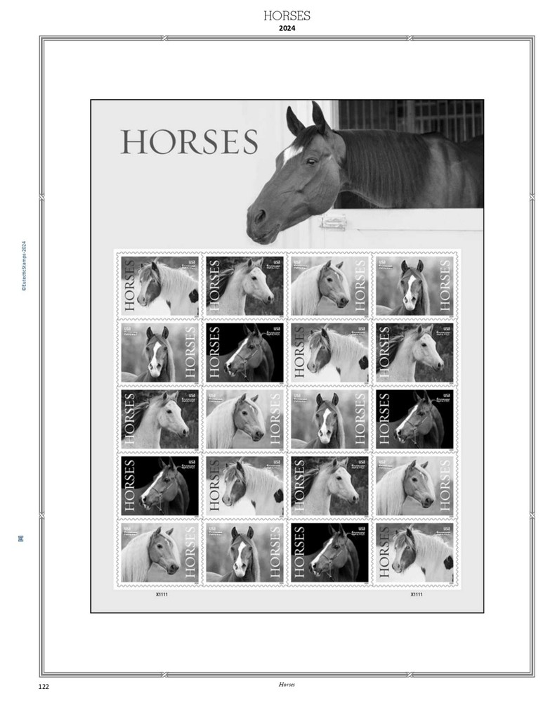 2024 U.S. Commemorative Singles COMPLETE Supplement (White Ace Alternative)