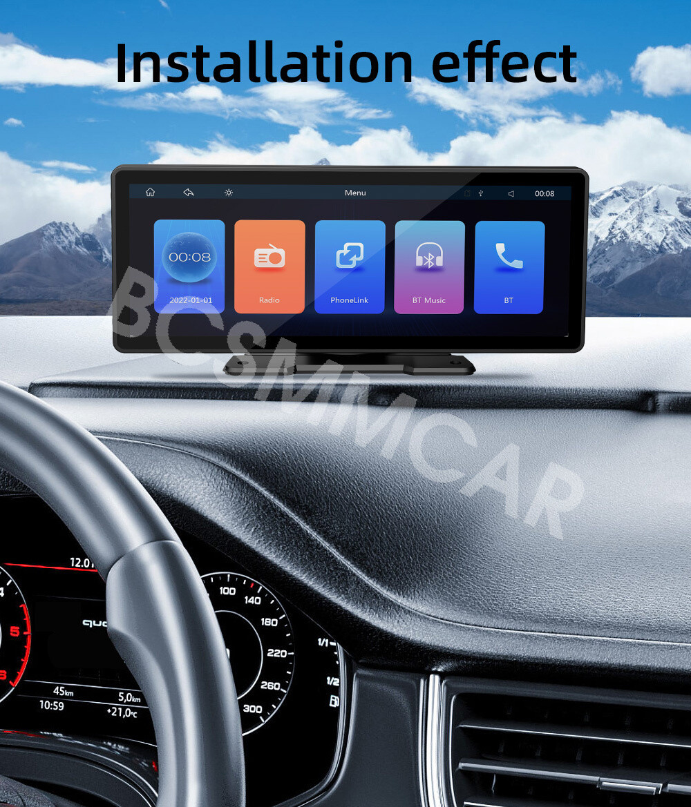 For Apple Carplay Car Stereo Radio MP5 Player Mirrorlink WiFi AUX In-Dash Units