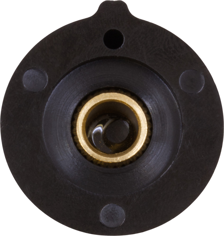 CED P-K498-27 1" SMALL RECTANGULAR RCA STYLE SKIRTED KNOB 1/4" SHAFT 1PC