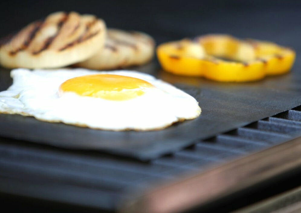 G & F 10037 5-PIECE-SET BBQ GRILL MAT, 100% NON STICK, EXTRA THICK HEAVY DUTY