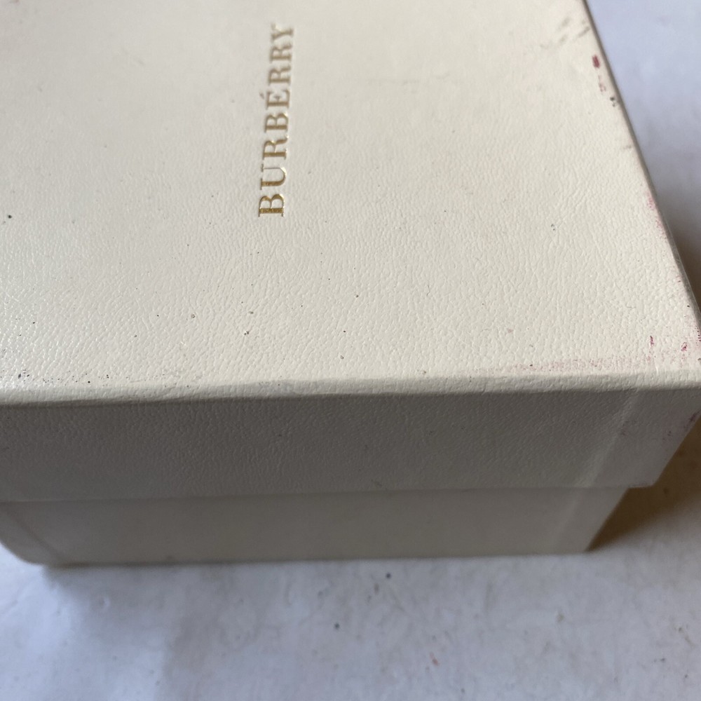 Vintage Burberry Wrist Watch Presentation Box Full Set With Outer Box