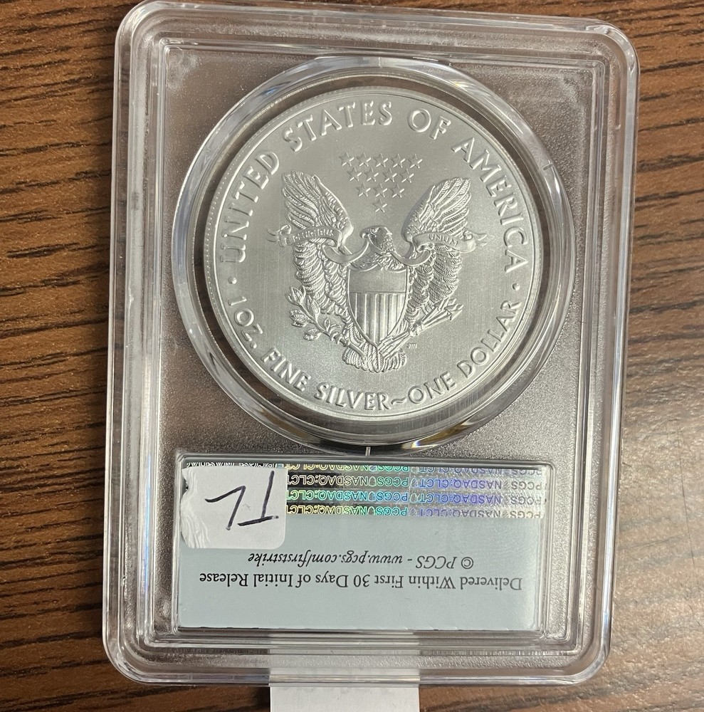 2019 $1 Silver American Eagle PCGS MS70 - 3180825